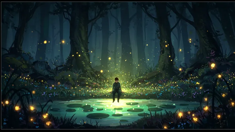 「夜の声」の表紙イラスト